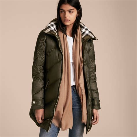 burberry daunenmantel oliv|burberry quilted coat black.